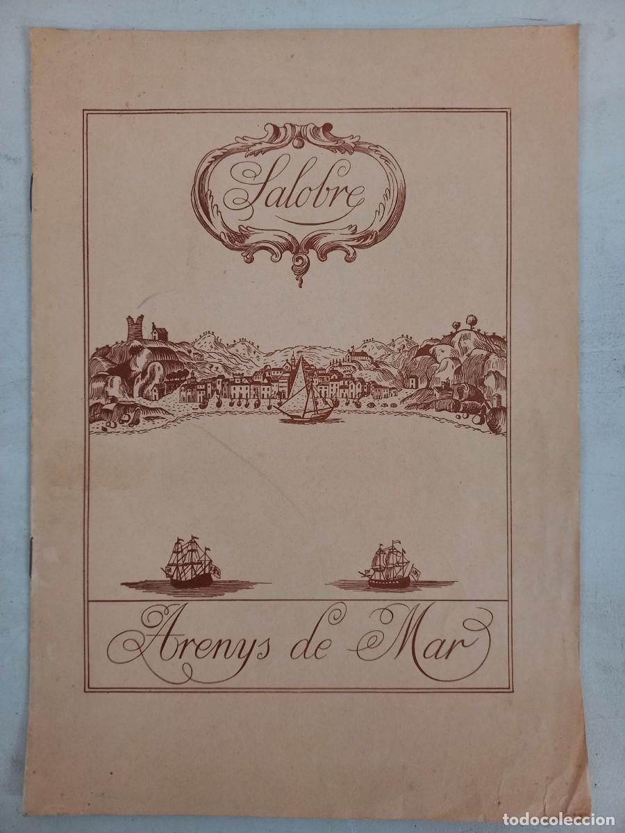 Coleccionismo de revistas y peri&oacute;dicos: SALOBRE PUBLICACIO MENSUAL DE L'ATENEU ARENYENC / ARENYS DE MAR, JULIOL 1935