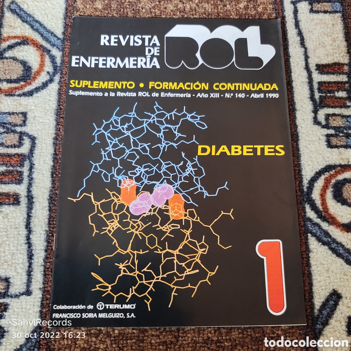 Collection Magazines and Newspapers: REVISTA DE ENFERMER&Iacute;A ROL, SUPLEMENTO, DIABETES 1 (ABRIL 1990)