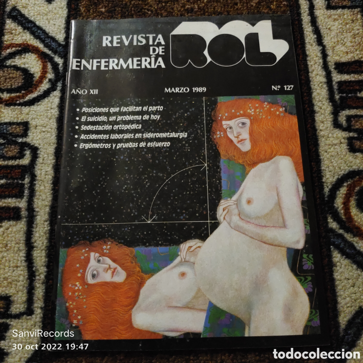 Coleccionismo de revistas y peri&oacute;dicos: REVISTA DE ENFERMER&Iacute;A ROL N&deg; 127 (MARZO 1989) (EDICIONES ROL)