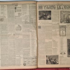 Coleccionismo de Revistas y Periódicos: PAGINA LITERARIA DEL CORREO CATALAN. EN CARPETA. AÑOS XXXVII AL XL. 1912/1915.