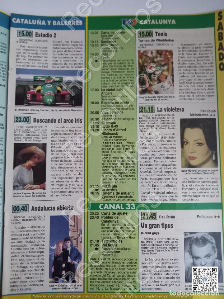 Coleccionismo de revistas y peri&oacute;dicos: STEFFI GRAF alex y cristina sara montiel