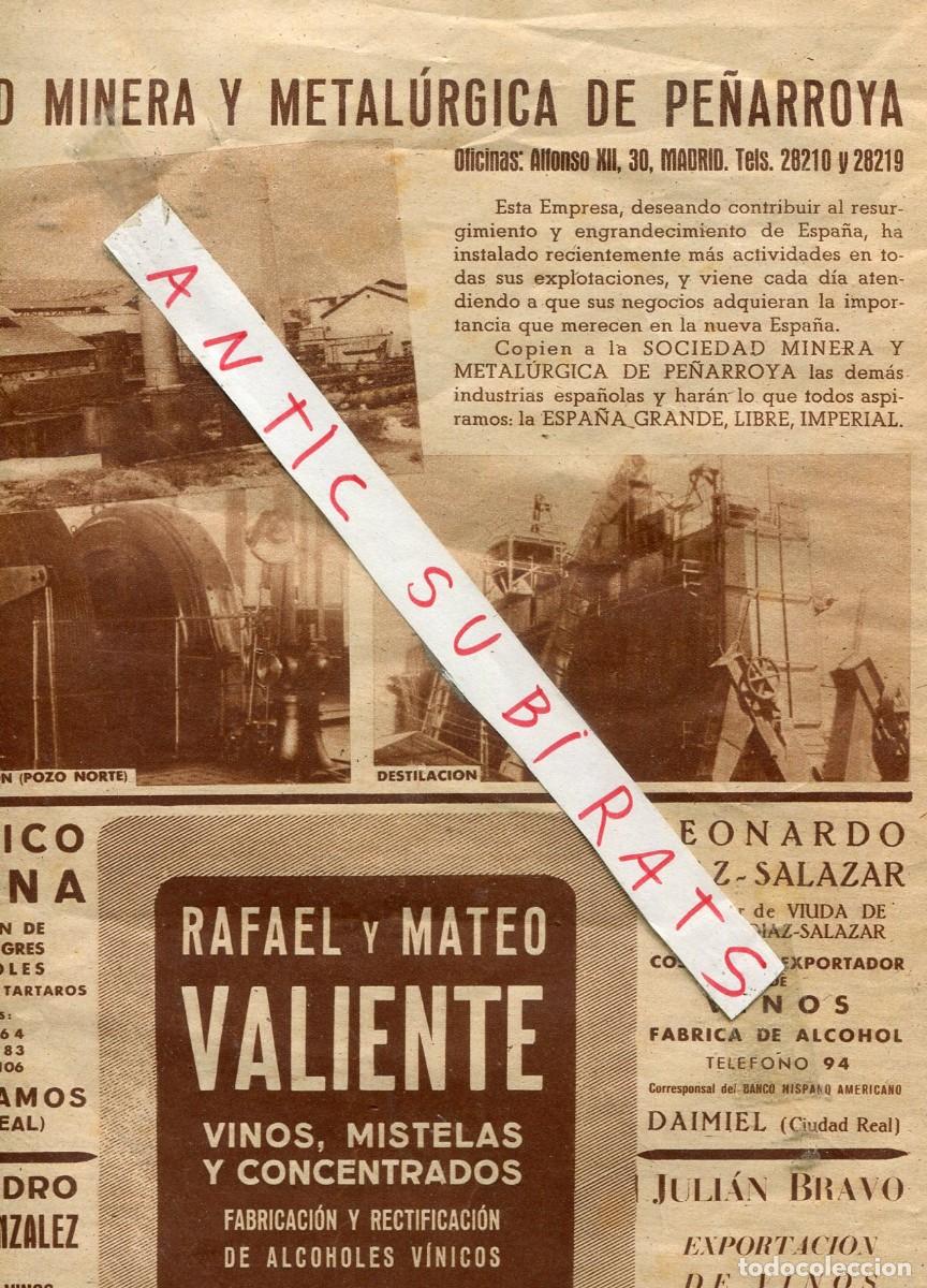 Collection Magazines and Newspapers: REVISTA A&Ntilde;O 1940 SOCIEDAD MINERA METLURGICA DE PE&Ntilde;ARROYA FOSFATINA AMBRI LEON