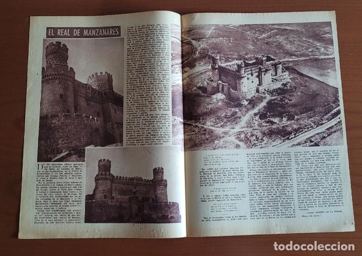Coleccionismo de Revistas y Peri&oacute;dicos: Recortes ABC Castillo Manzanares el Real