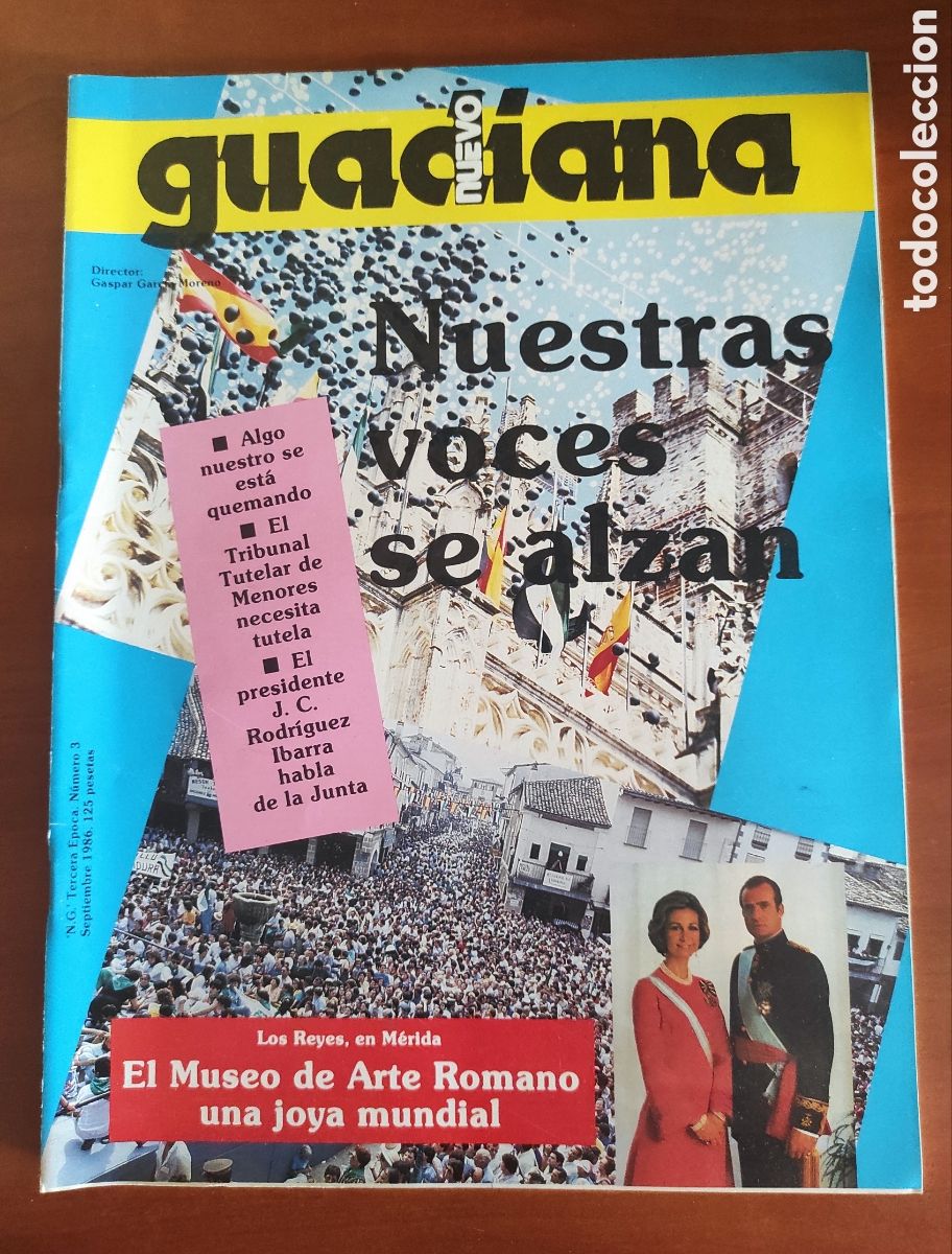 Coleccionismo de Revistas y Peri&oacute;dicos: REVISTA NUEVO GUADIANA - N&ordm; 3 - SEPTIEMBRE 1986