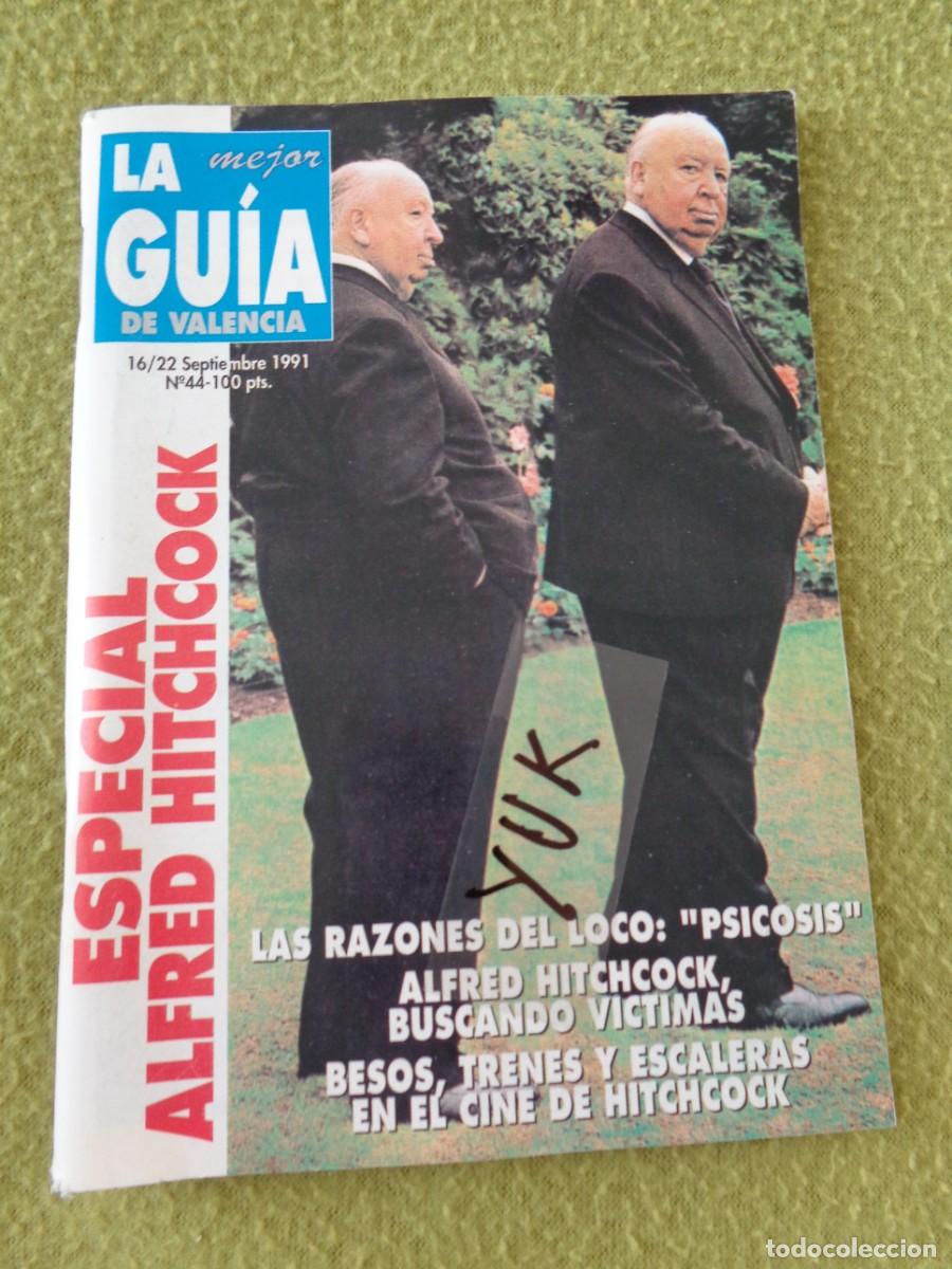 Coleccionismo de Revistas y Peri&oacute;dicos: ALFRED HITCHCOCK -BARBARA STEELE FESTIVAL CHIMO BAYO RUTA BAKALAO DESTROY...EN GUIA DE VALENCIA 1990