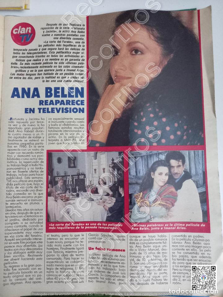 Coleccionismo de Revistas y Peri&oacute;dicos: ANA BELEN