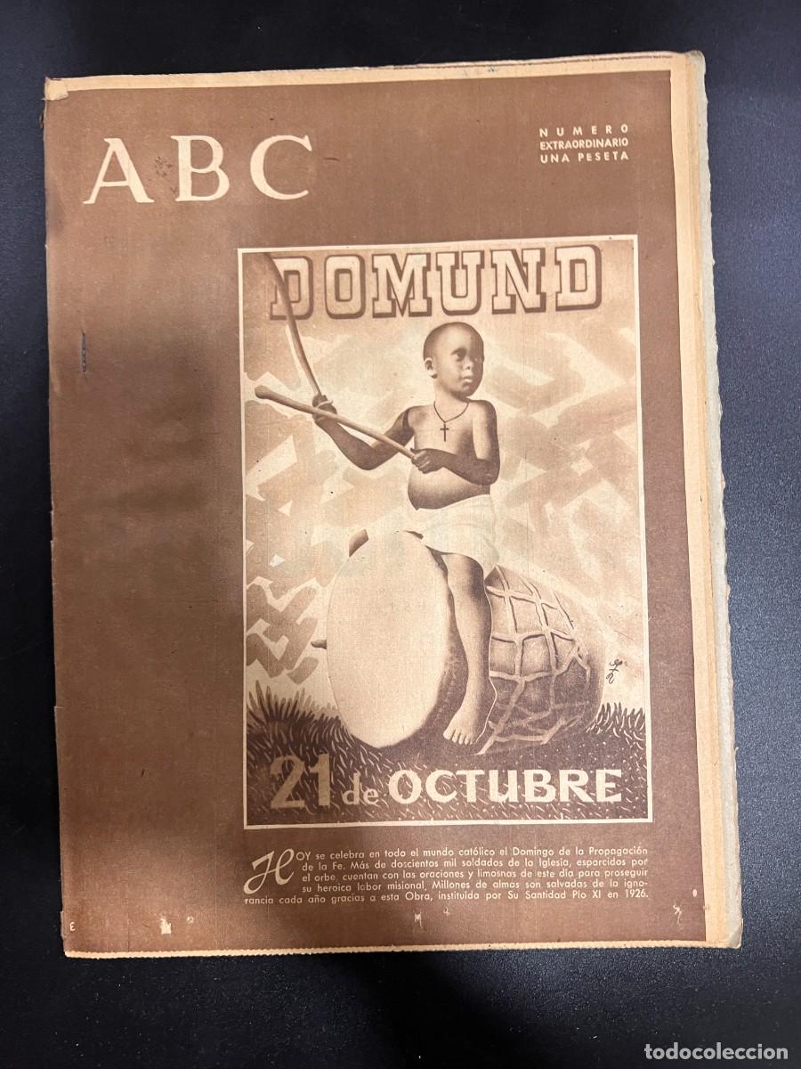 Coleccionismo de Revistas y Peri&oacute;dicos: ABC. OCTUBRE 1951. N&ordm; EXTRAORDINARIO. SE CELEBRA EL DOMINGO DE PROPAGACI&Oacute;N DE LA FE CAT&Oacute;LICA. LEER