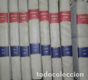 Coleccionismo de revistas y peri&oacute;dicos: Hermano Lobo. Semanario de humor dentro de lo que cabe. 213 n&uacute;meros COMPLETO 8 tomos - VARIOS