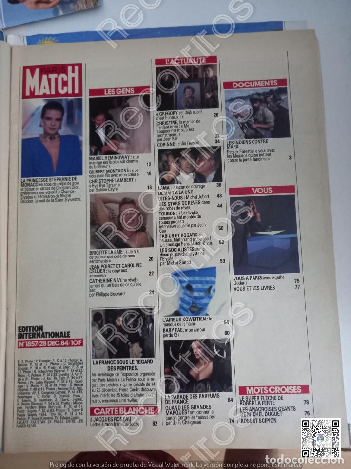 Coleccionismo de Revistas y Peri&oacute;dicos: AGATHE GODARD BRIGITTE LAHAIE ESTEFANIA DE MOANCO MARIEL HEMINGWAY