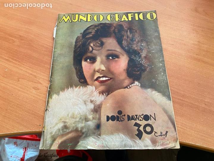 Coleccionismo de Revistas y Peri&oacute;dicos: MUNDO GRAFICO 27 AGOSTO 1930 DORIS DAWSON, TENERIFE, BURGOS, BILBAO, BARCELONA, SANTANDER (AB-6)