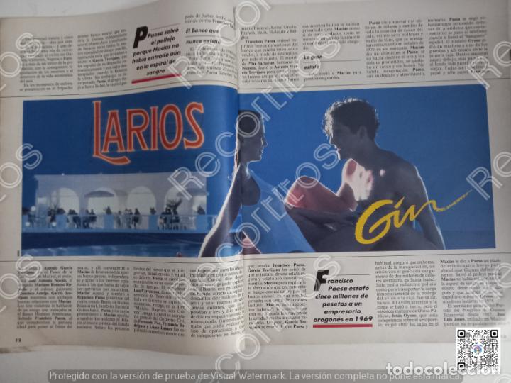 Coleccionismo de Revistas y Peri&oacute;dicos: ANUNCIO PUBLICIDAD GIN GINEBRA LARIOS