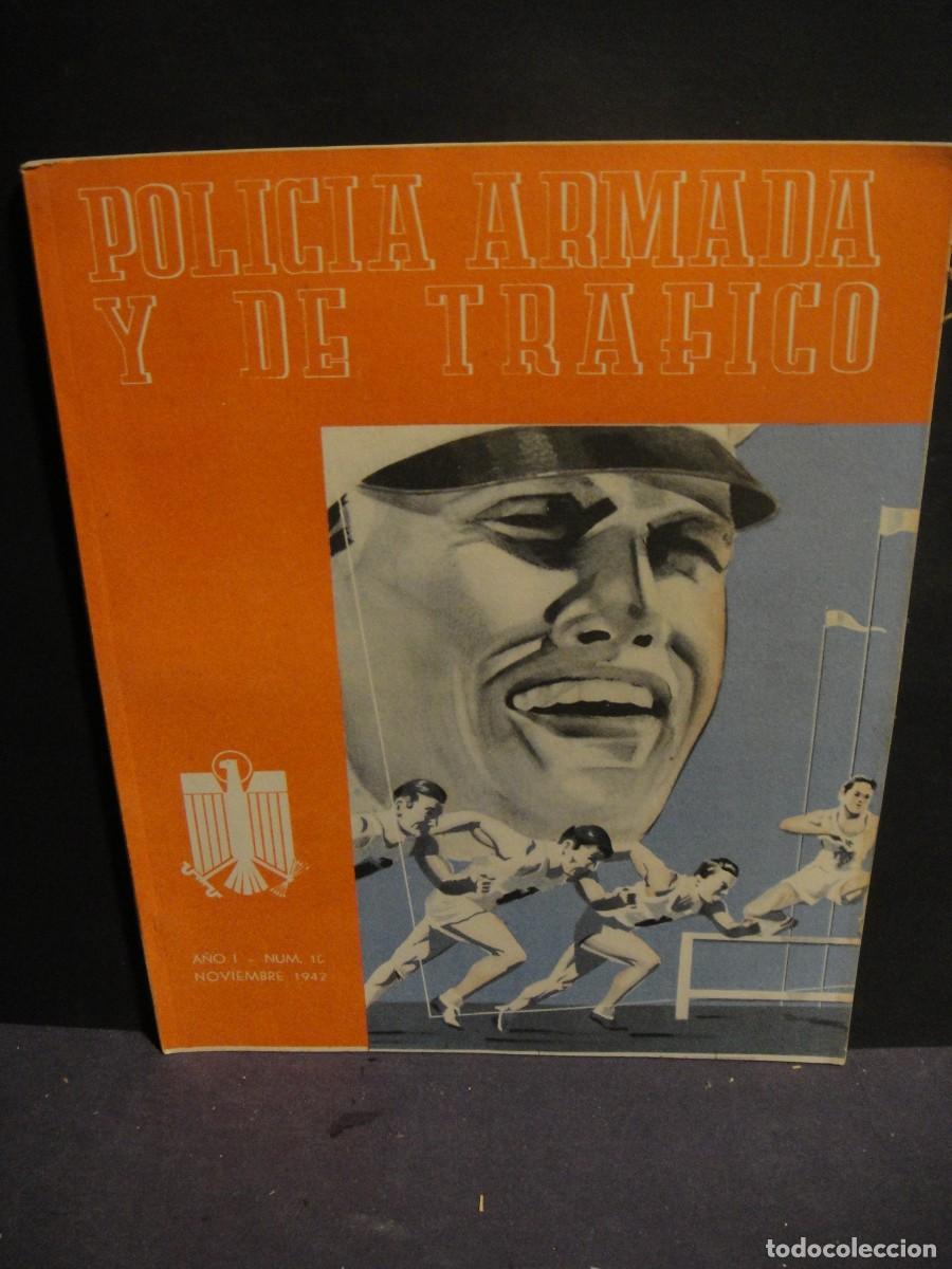 Colecionismo de Revistas e Jornais: policia armada y de trafico n&ordm; 10 , noviembre de 1942 - campo de concentracion de nanclares