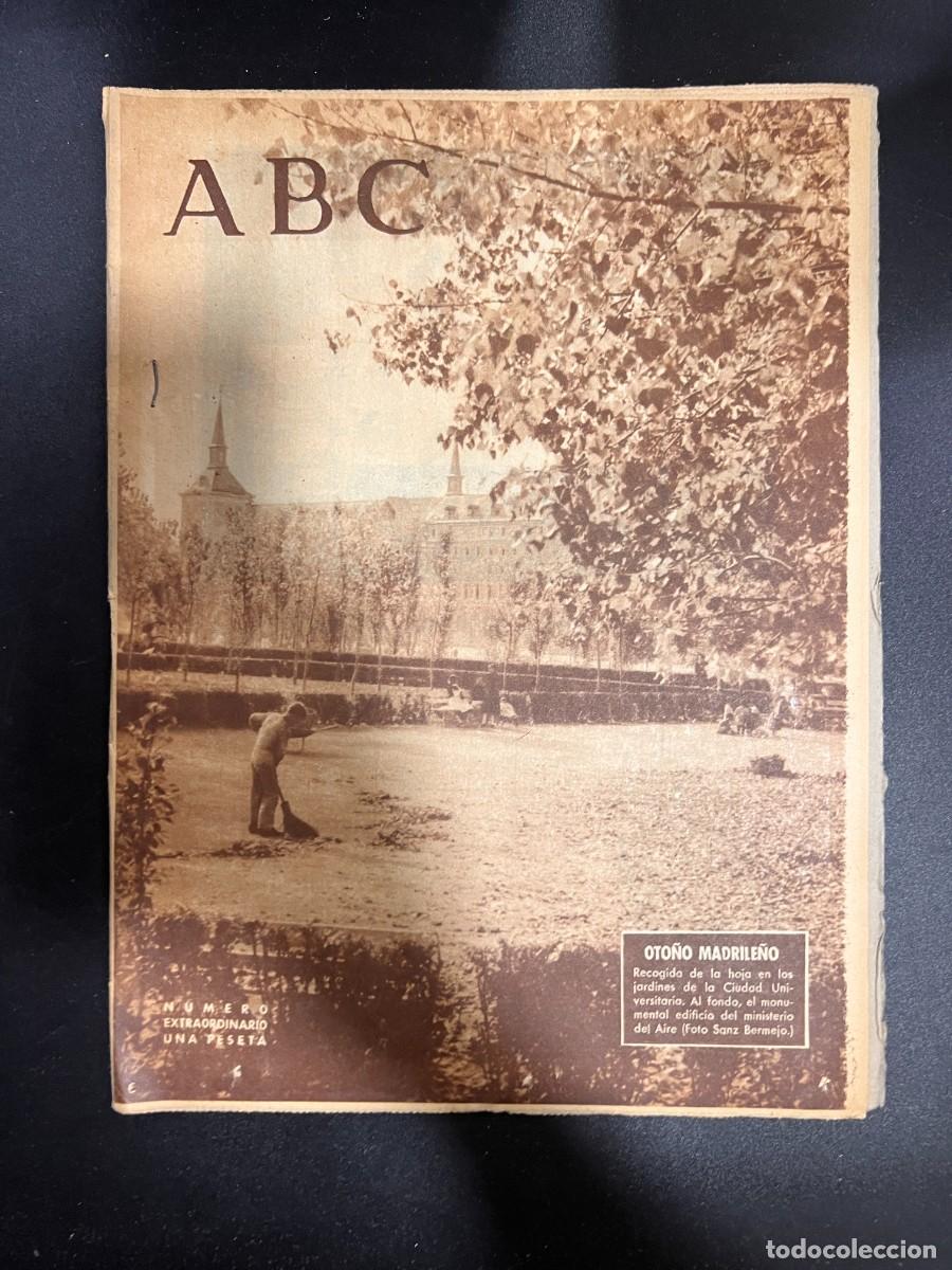 Coleccionismo de Revistas y Peri&oacute;dicos: ABC. NOVIEMBRE 1951. N&ordm; 14250. EXTRAORDINARIO. OTO&Ntilde;O MADRILE&Ntilde;O. LEER
