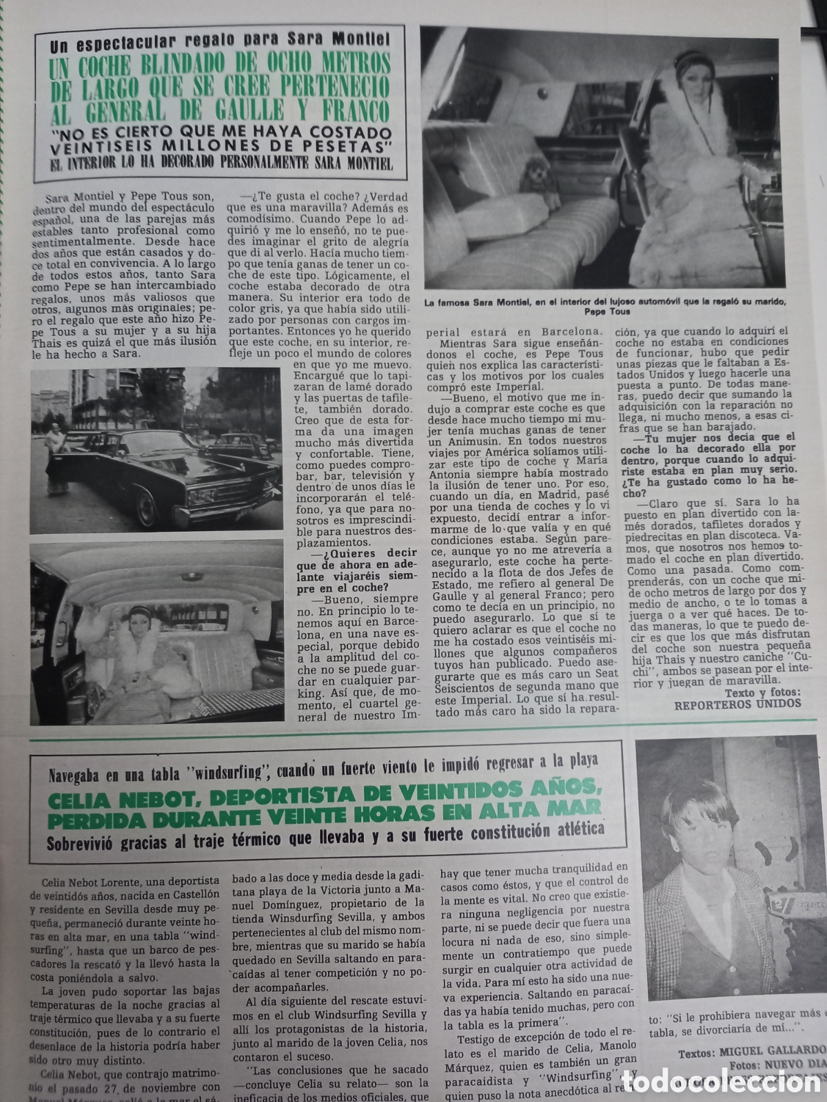 Coleccionismo de revistas y peri&oacute;dicos: SARA MONTIEL