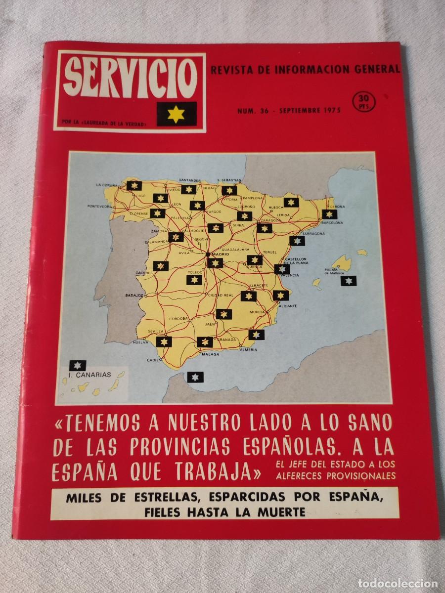 Sammeln von Zeitschriften und Zeitungen: Revista Servicio Alf&eacute;reces Provisionales. N&uacute;mero 36