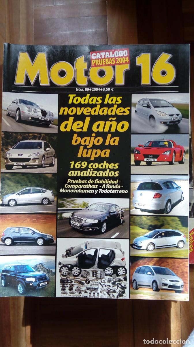 Coleccionismo de Revistas y Peri&oacute;dicos: Motor 16 revista catalogo anual pruebas coches 2004 numero 89