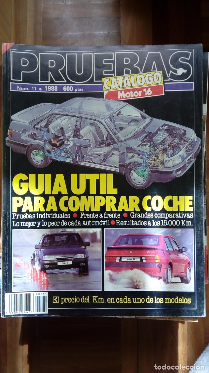 Coleccionismo de Revistas y Peri&oacute;dicos: Motor 16 revista catalogo anual pruebas coches 1988 numero 11