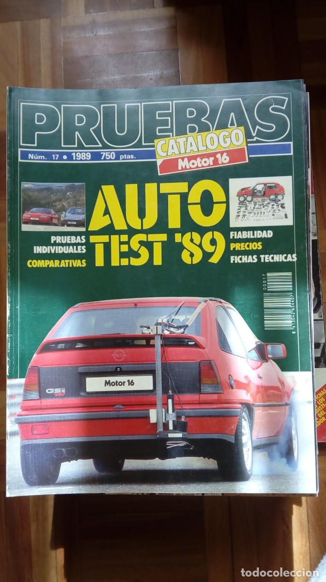 Coleccionismo de Revistas y Peri&oacute;dicos: Motor 16 revista catalogo anual pruebas coches 1989 numero 17