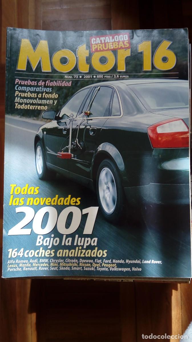 Coleccionismo de Revistas y Peri&oacute;dicos: Motor 16 revista catalogo anual pruebas coches 2001 numero 73