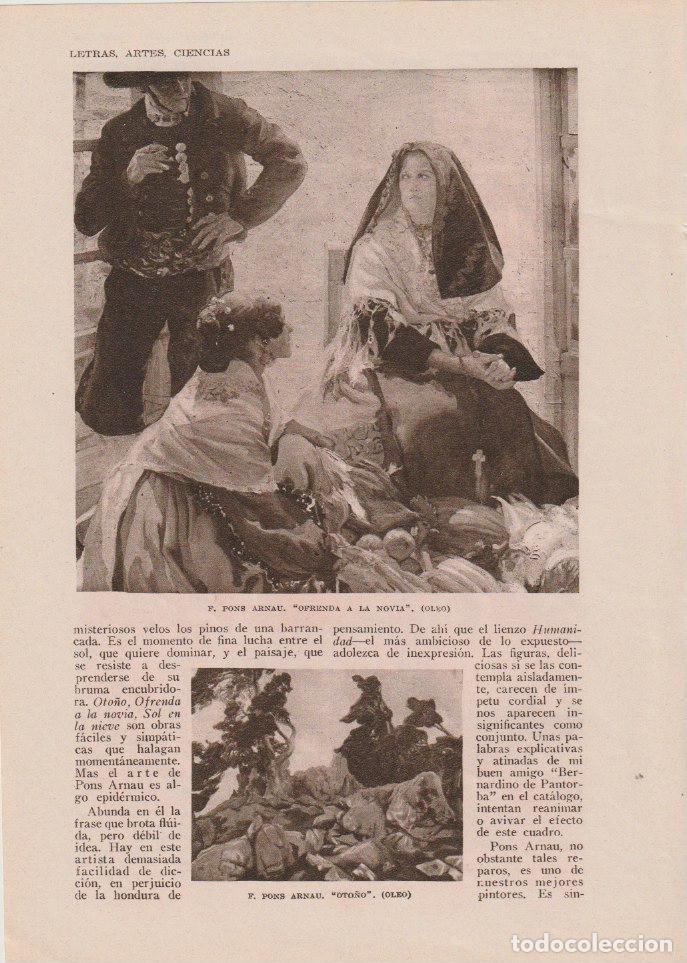 Collectionnisme de Revues et Journaux: * ARTE * Exposiciones de Moreno Villa, Francisco Pons Arnau / Antonio M&eacute;ndez Casal - 1928