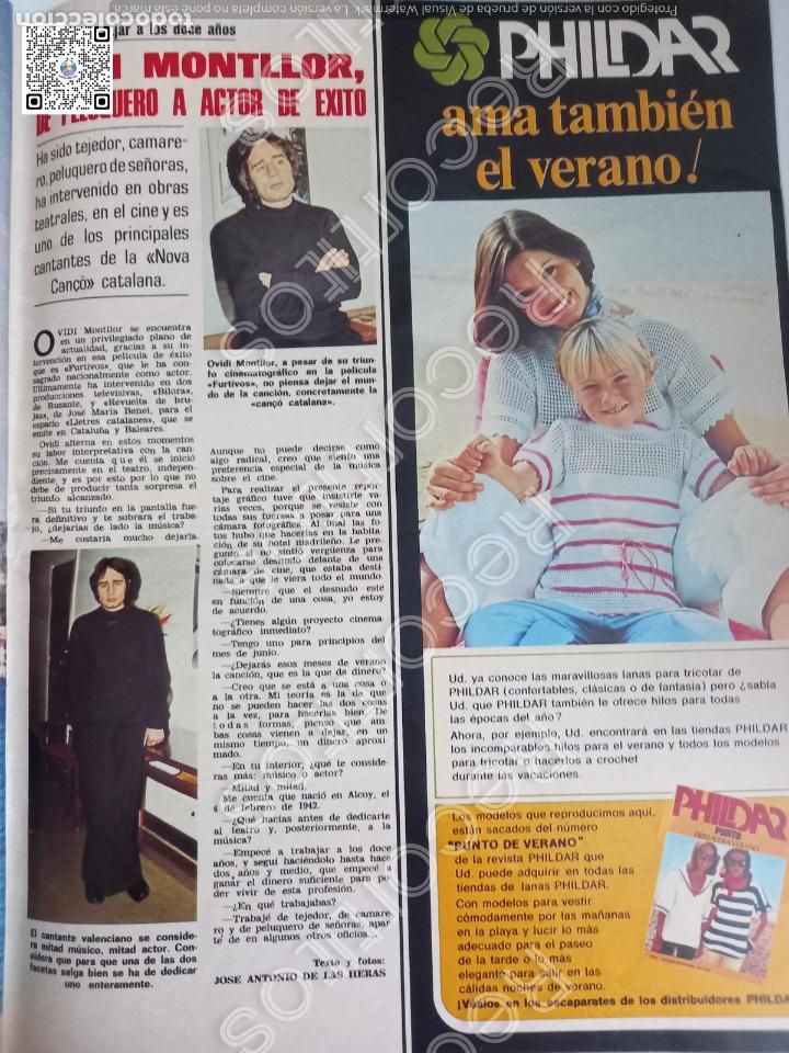 Coleccionismo de Revistas y Peri&oacute;dicos: OVIDI MONTLLOR