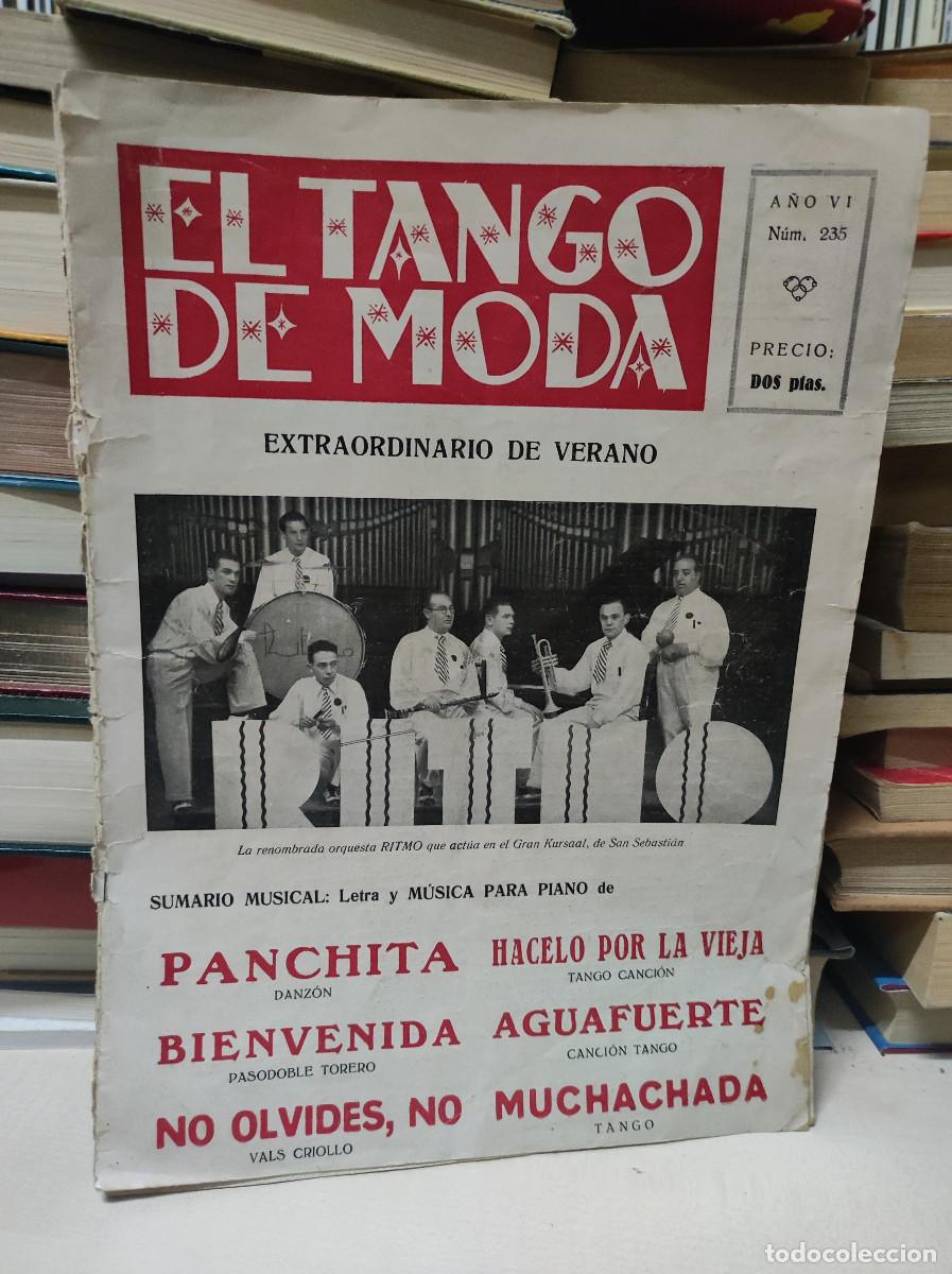 Coleccionismo de revistas y peri&oacute;dicos: EL TANGO DE MODA - Foto 1