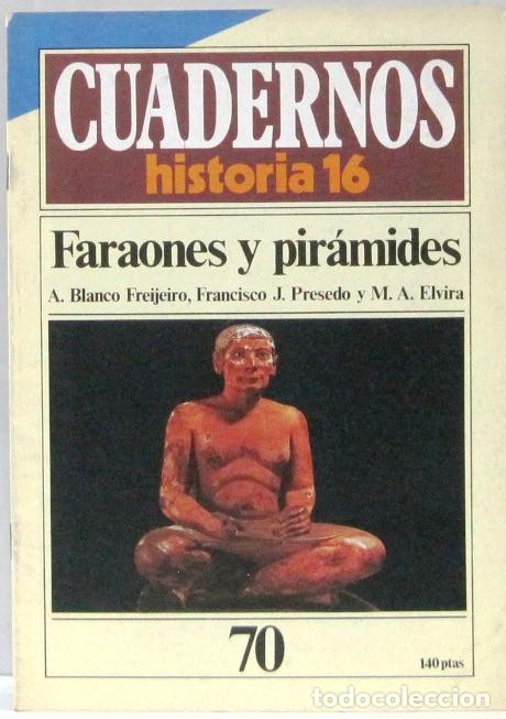 Coleccionismo de Revistas y Peri&oacute;dicos: CUADERNO 16 - N&ordm; 70 - FARAONES Y PIRAMIDES - REVISTA