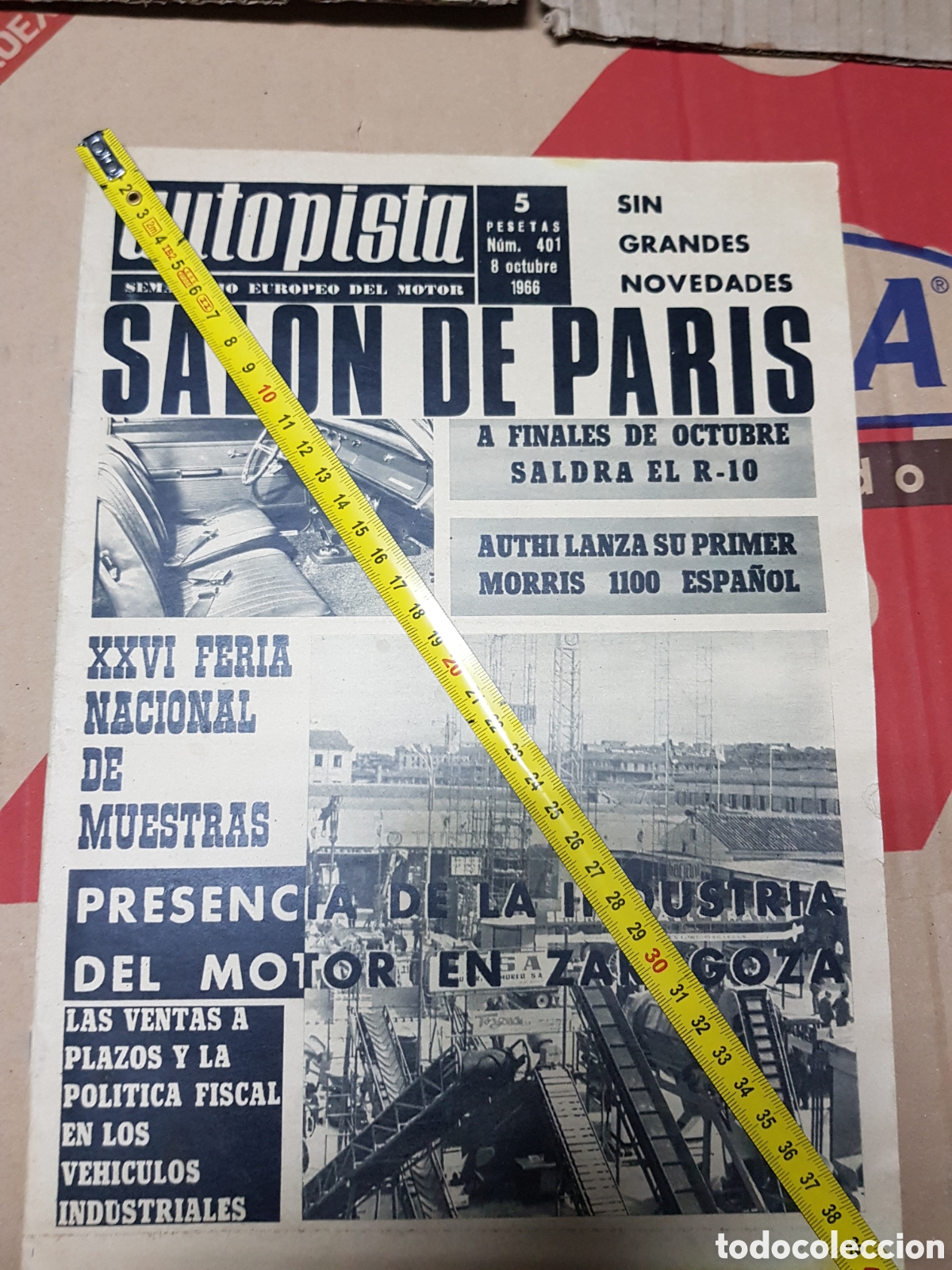 Coleccionismo de Revistas y Peri&oacute;dicos: Revista autopista n&uacute;mero 401