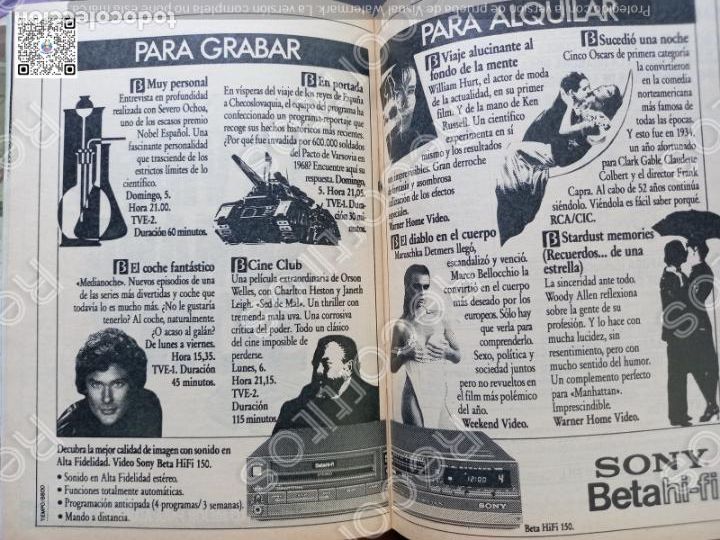 Coleccionismo de Revistas y Peri&oacute;dicos: RECORTE DAVID HASSELHOFF KIRT EL COCHE FANTASTICO