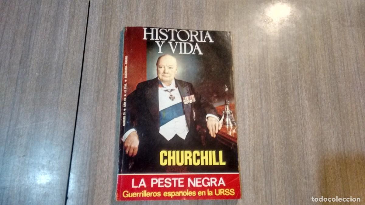 Coleccionismo de Revistas y Peri&oacute;dicos: HISTORIA Y VIDA - CHURCHILL -