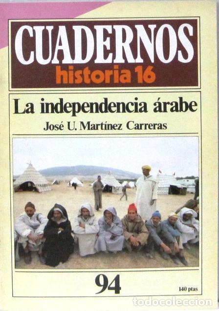 Coleccionismo de Revistas y Peri&oacute;dicos: CUADERNO 16 - N&ordm; 94 - LA INDEPENDENCIA ARABE - REVISTA