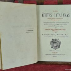 Coleccionismo de Revistas y Periódicos: LAS CORTES CATALANAS. JOSE COROLEU JUGLADA. REVISTA HISTORICA. 1876.. Lote 374043984