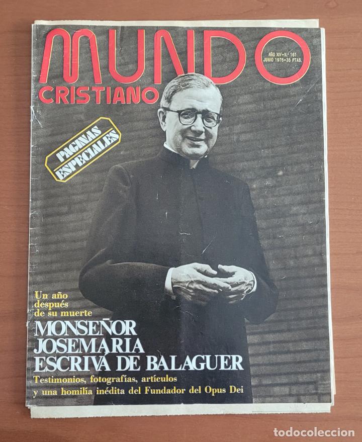 Collectionnisme de Revues et Journaux: Recortes Mundo Cristiano Junio 1976. Escriv&aacute; de Balaguer