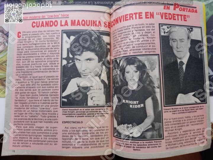 Coleccionismo de Revistas y Peri&oacute;dicos: DAVID HASSELHOFF KIRT EL COCHE FANTASTICO