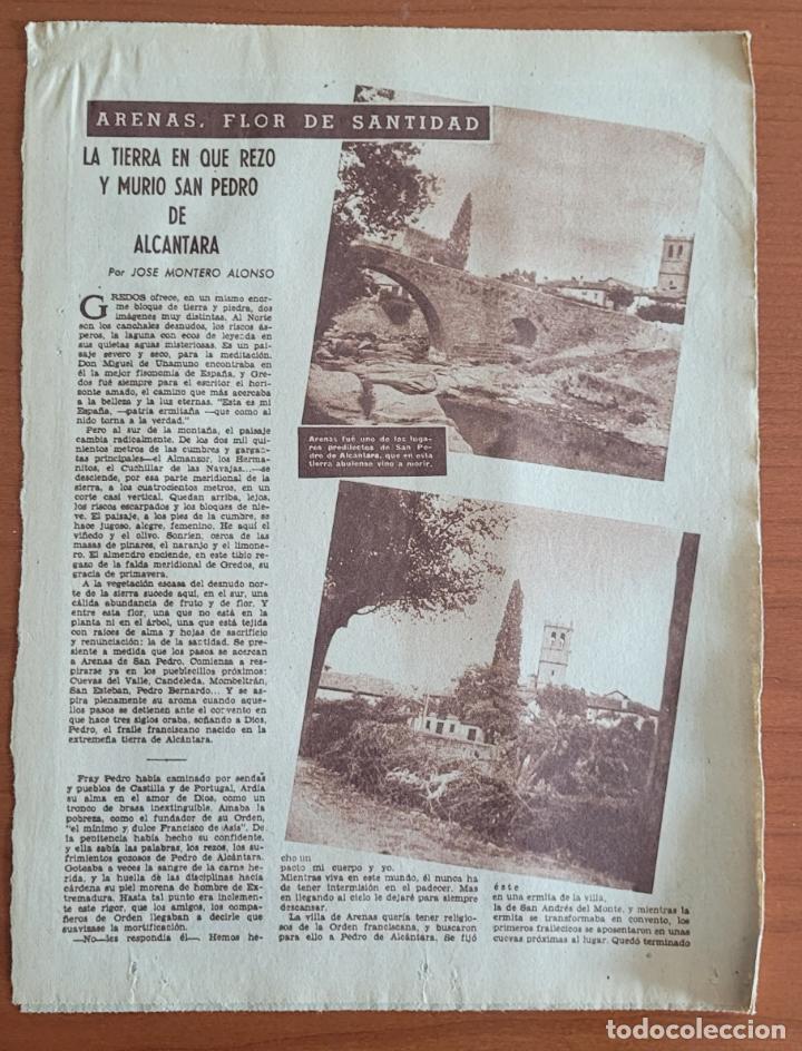 Coleccionismo de Revistas y Peri&oacute;dicos: Recortes ABC San Pedro de Alc&aacute;ntara