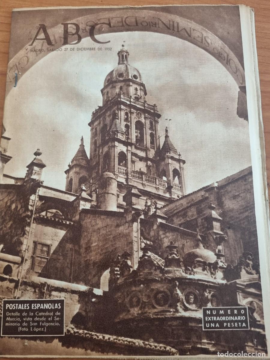 Coleccionismo de Revistas y Peri&oacute;dicos: ABC. MADRID,27 DICIEMBRE 1952. N&deg; 14606. . LEER.