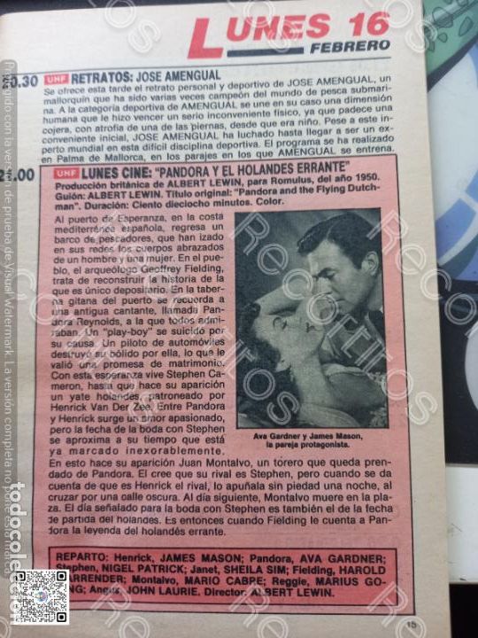 Coleccionismo de Revistas y Peri&oacute;dicos: ava gardner JAMES MASON