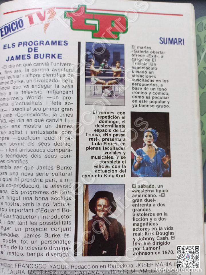 Coleccionismo de revistas y peri&oacute;dicos: LA TRINCA NO PASSA RES LOLA FLORES KIRK DOUGLAS