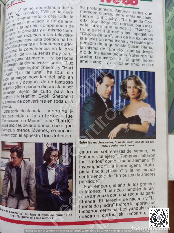 Coleccionismo de Revistas y Peri&oacute;dicos: luz de luna bruce willis cybil shepherd CARLOS LARRA&Ntilde;AGA ANA DIOSDADO