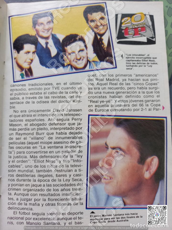 Colecionismo de Revistas e Jornais: LOS INTOCABLES DE ELLIOT NESS MANOLO SANTANA ROBERT STACK