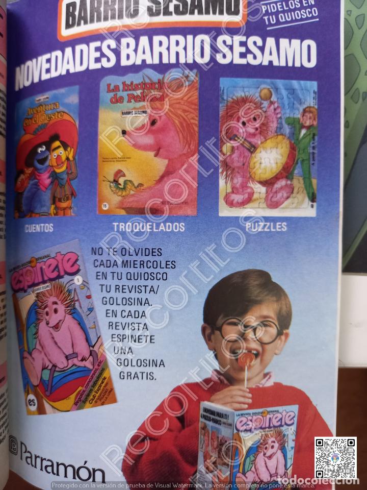 Coleccionismo de Revistas y Peri&oacute;dicos: ANUNCIO DE LOS CUENTOS DE ESPINETE BARRIO SESAMO