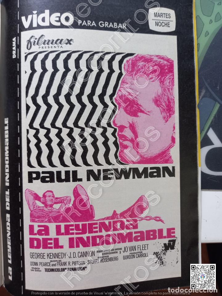 Coleccionismo de Revistas y Peri&oacute;dicos: PAUL NEWMAN LA LEYENDA DEL INDOMABLE