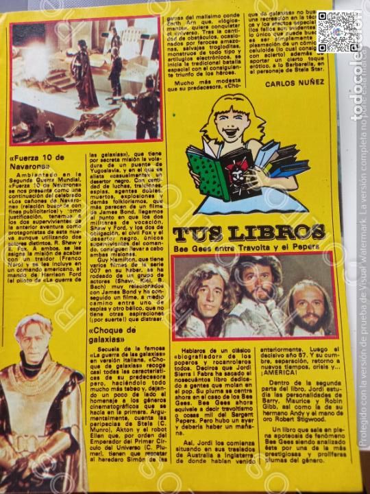 Coleccionismo de Revistas y Peri&oacute;dicos: CHOQUE DE GALAXIAS BEE GEES