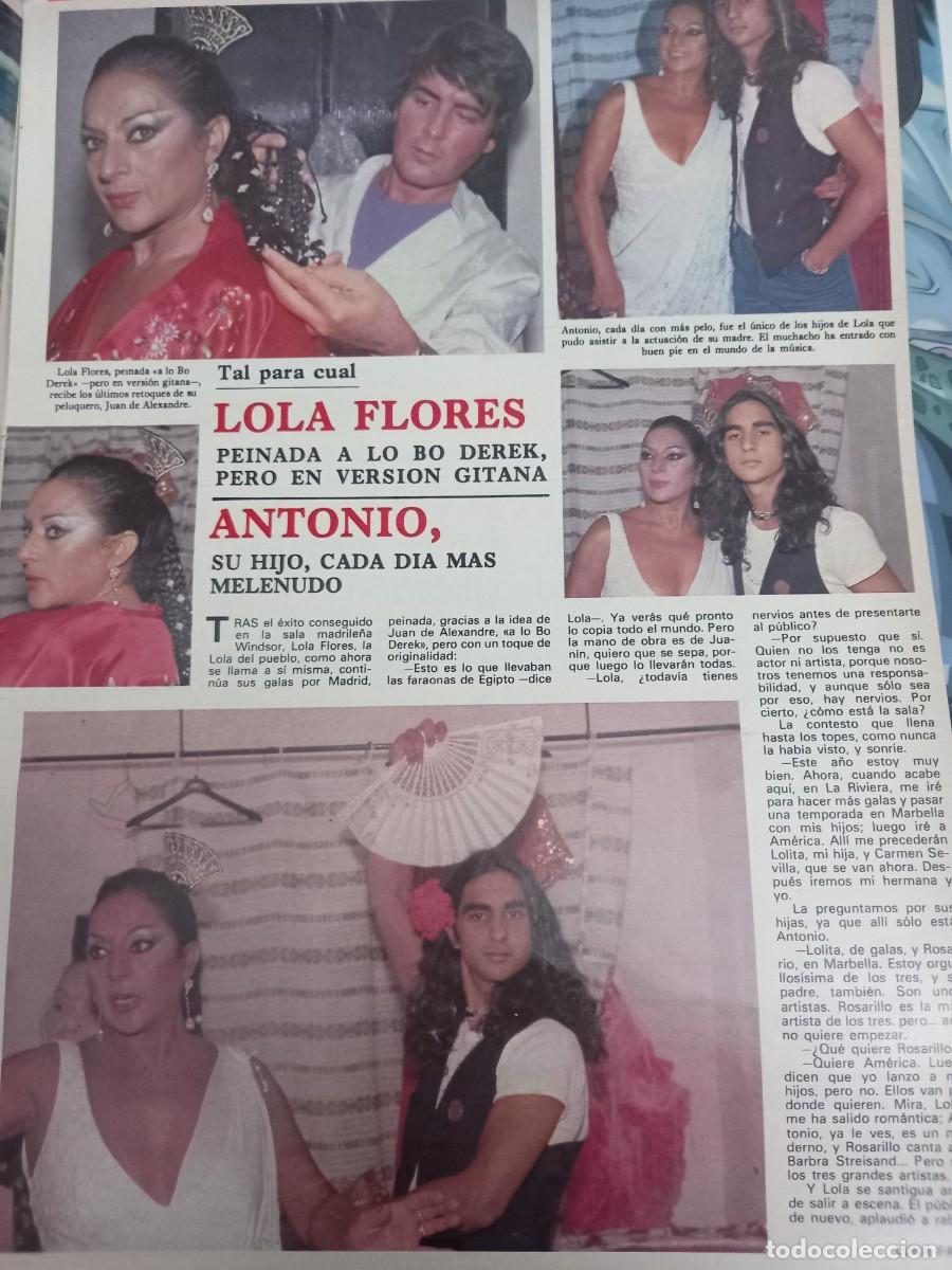 Coleccionismo de Revistas y Peri&oacute;dicos: Lola Flores Antonio
