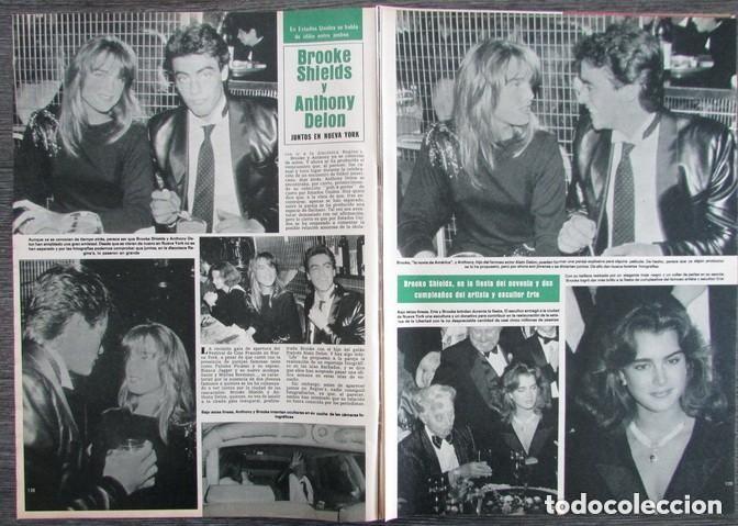 Colecionismo de Revistas e Jornais: BROOKE SHIELDS Y ANTHONY DELON