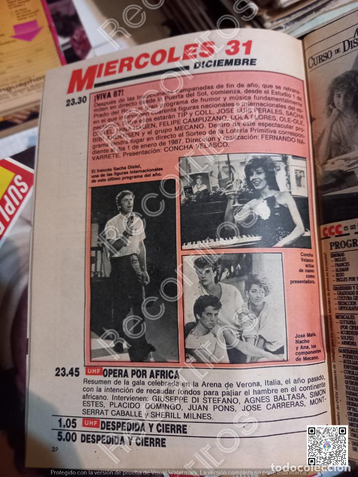 Coleccionismo de Revistas y Peri&oacute;dicos: mecano sacha distel concha velasco
