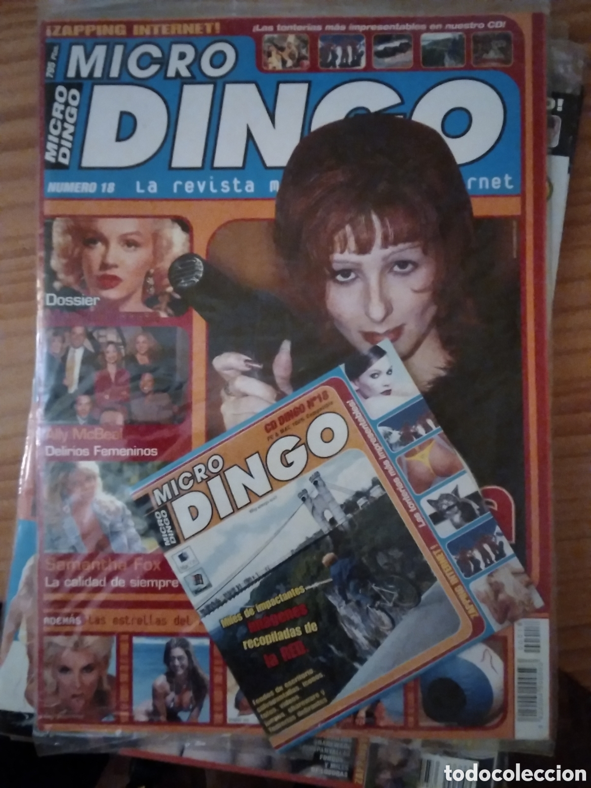 Coleccionismo de Revistas y Peri&oacute;dicos: Micro dingo revista con CD n&uacute;mero 18 portada Tamara