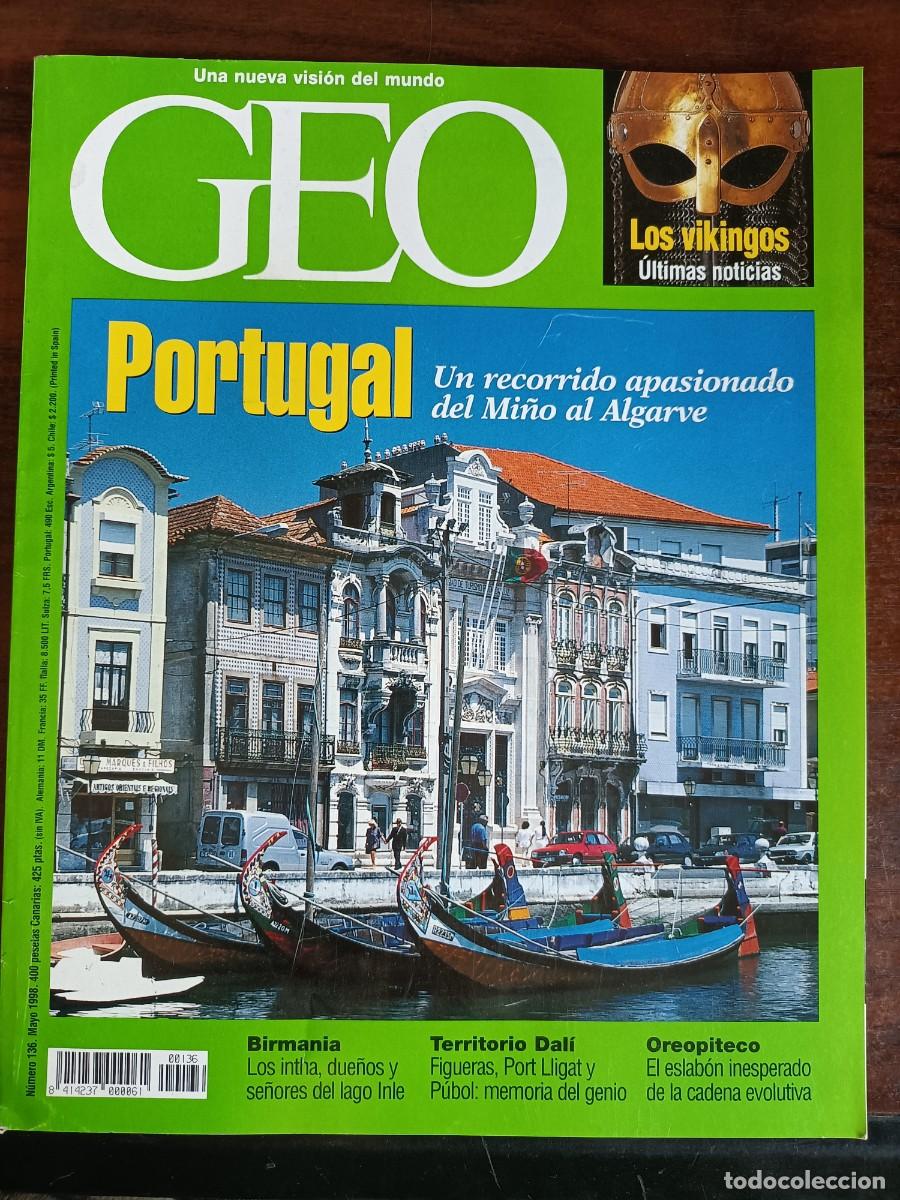 Coleccionismo de revistas y peri&oacute;dicos: REVISTA GEO. N&ordm; 136. MAYO 1998. PORTUGAL. LOS VIKINGOS