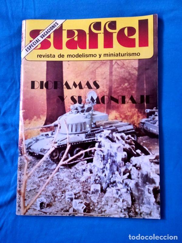 Collection Magazines and Newspapers: REVISTA MODELISMO STAFFEL N&ordm; 10 A&Ntilde;O II 1980 ESP VACACIONES MONTAJE DIORAMAS