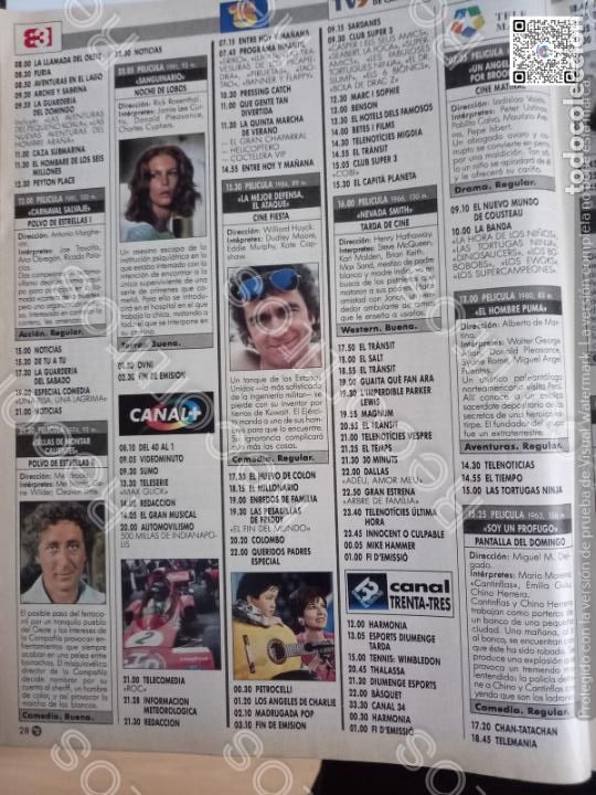 Coleccionismo de revistas y peri&oacute;dicos: jamie lee curtis dudley moore mel brooks concha velasco